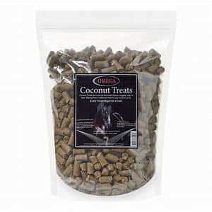 Omega Equine Treats - Coconut - 4kg