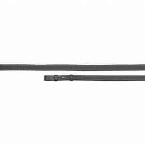 Shires Velocti Soft Rubber Grip Reins 48 1/2 Black