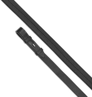 Velociti GARA Rubber Covered Reins 54 X 7/8 Black