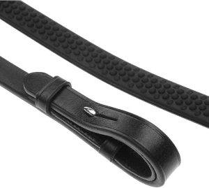 Aviemore Extreme Rubber Grip Reins Black 61"x5/8"