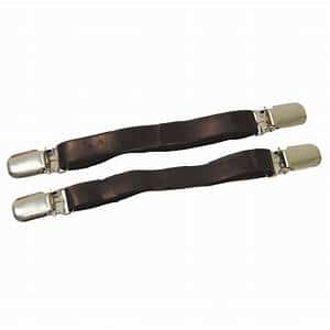 Hy Equestrian Rubber Jodhpur Clips - Black