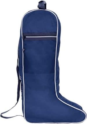 Hy Equestrian Boot Bag - Navy/Grey - One Size